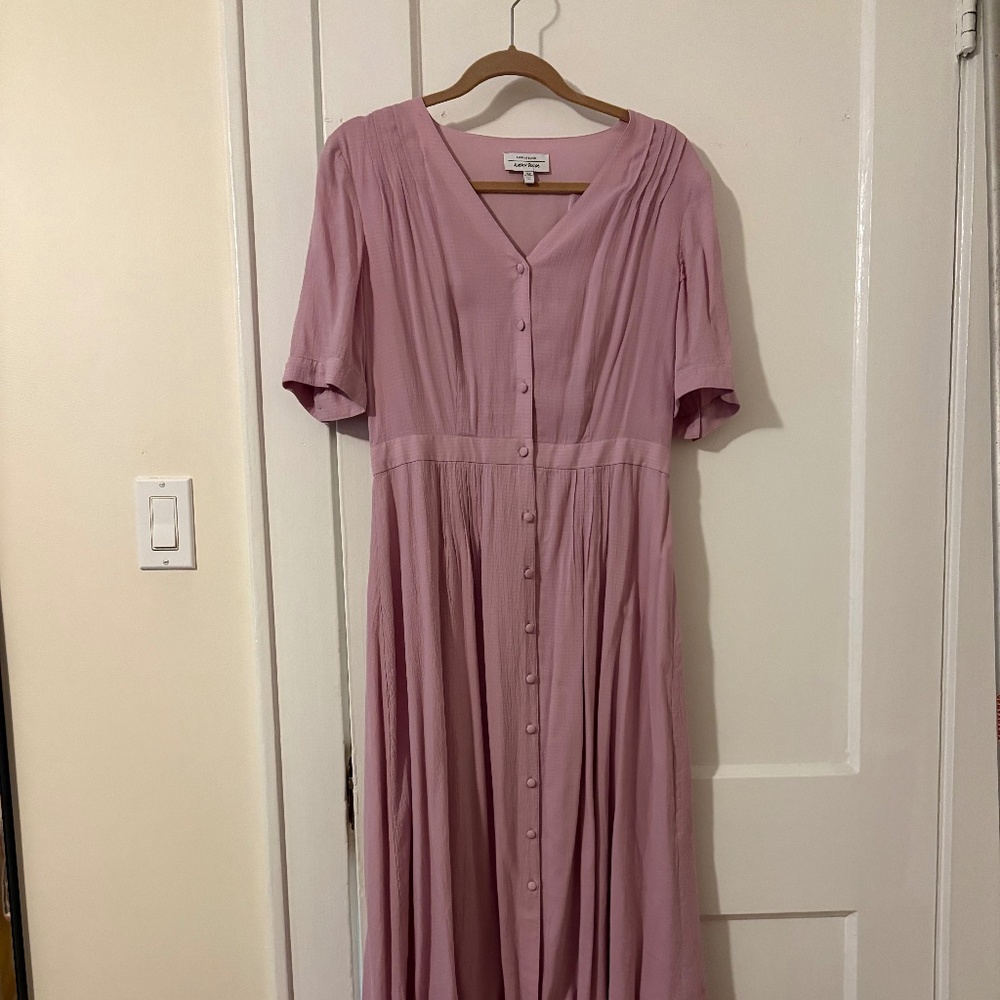 Lovely pink button down dress - & Other Stories
